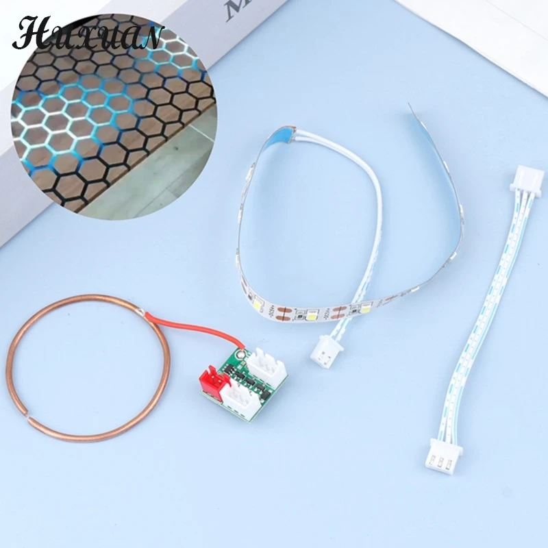 

1Set River Table Air Separation Touch Induction Switch Touch Induction Light Belt Set Cellular Coil Light Strip Accessory