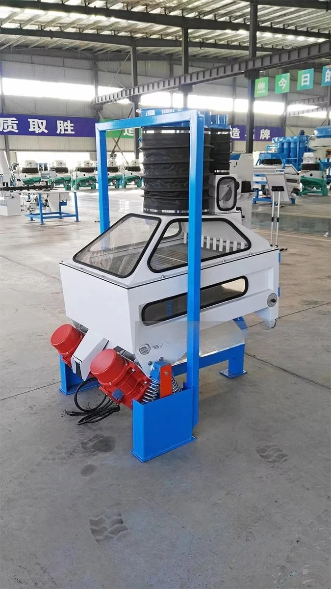 High Capacity Vibrating Destoner Machine for Flour Mill and Grain Processing Plant