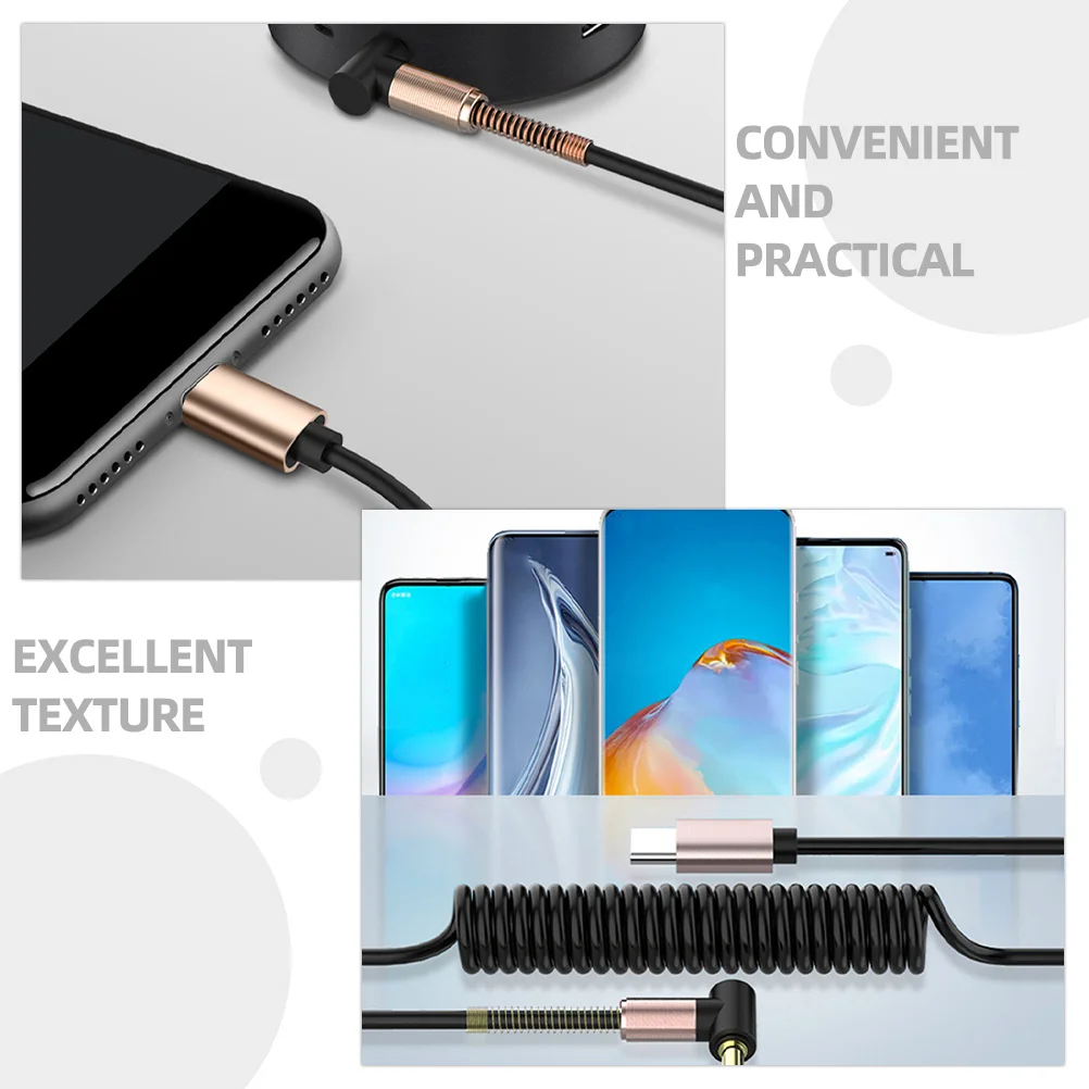 

Type C to 3.5mm Audio Adapter Exquisite Headphone Converter Wire Control Type-C Headphone Adapter Cable Durable Practical Audio