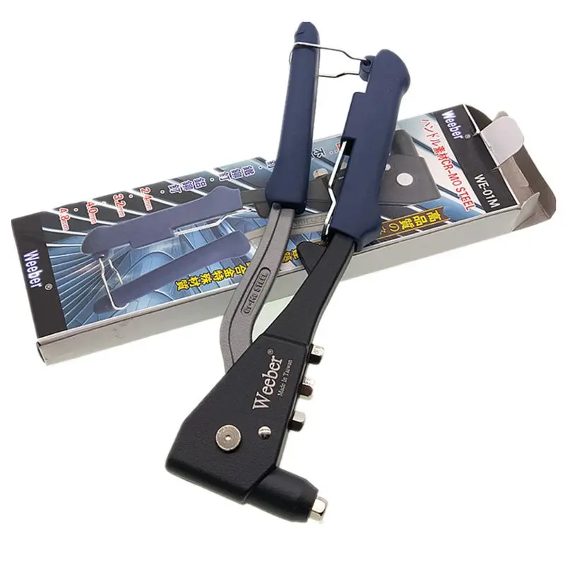 Imagem -02 - Blind Rivet Pliers Gun Ferramenta para Metal Hand Riveter Ferramenta de Porca Automotiva Nail Gun Ferramenta de Rebitagem Manual