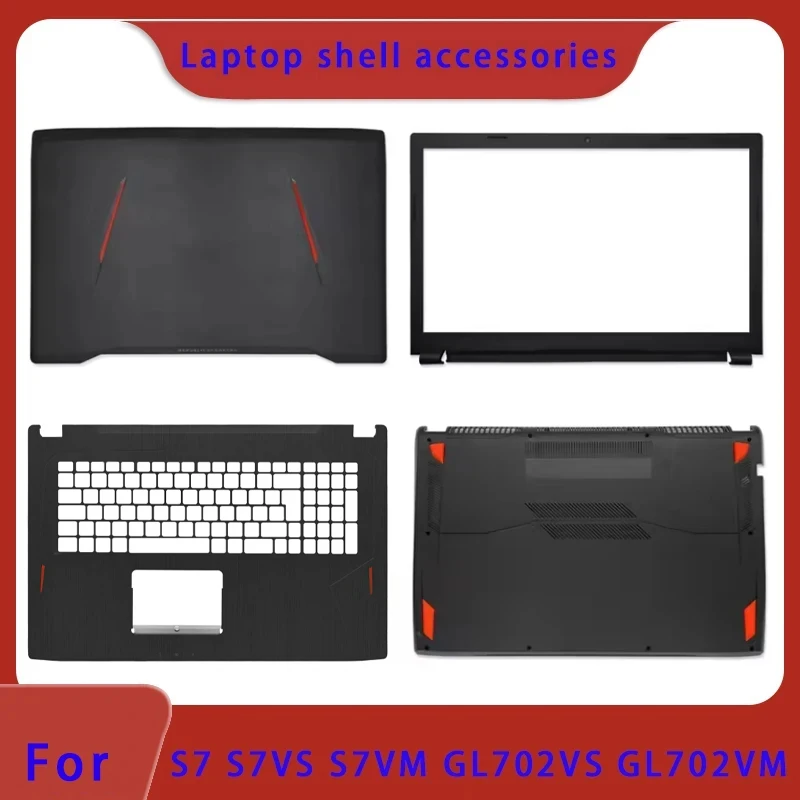 Brand New for ROG GL702 GL702VS GL702VM Laptop Top Back Case LCD Back Cover Front Border Palm Rest Bottom Case ABCD Cover