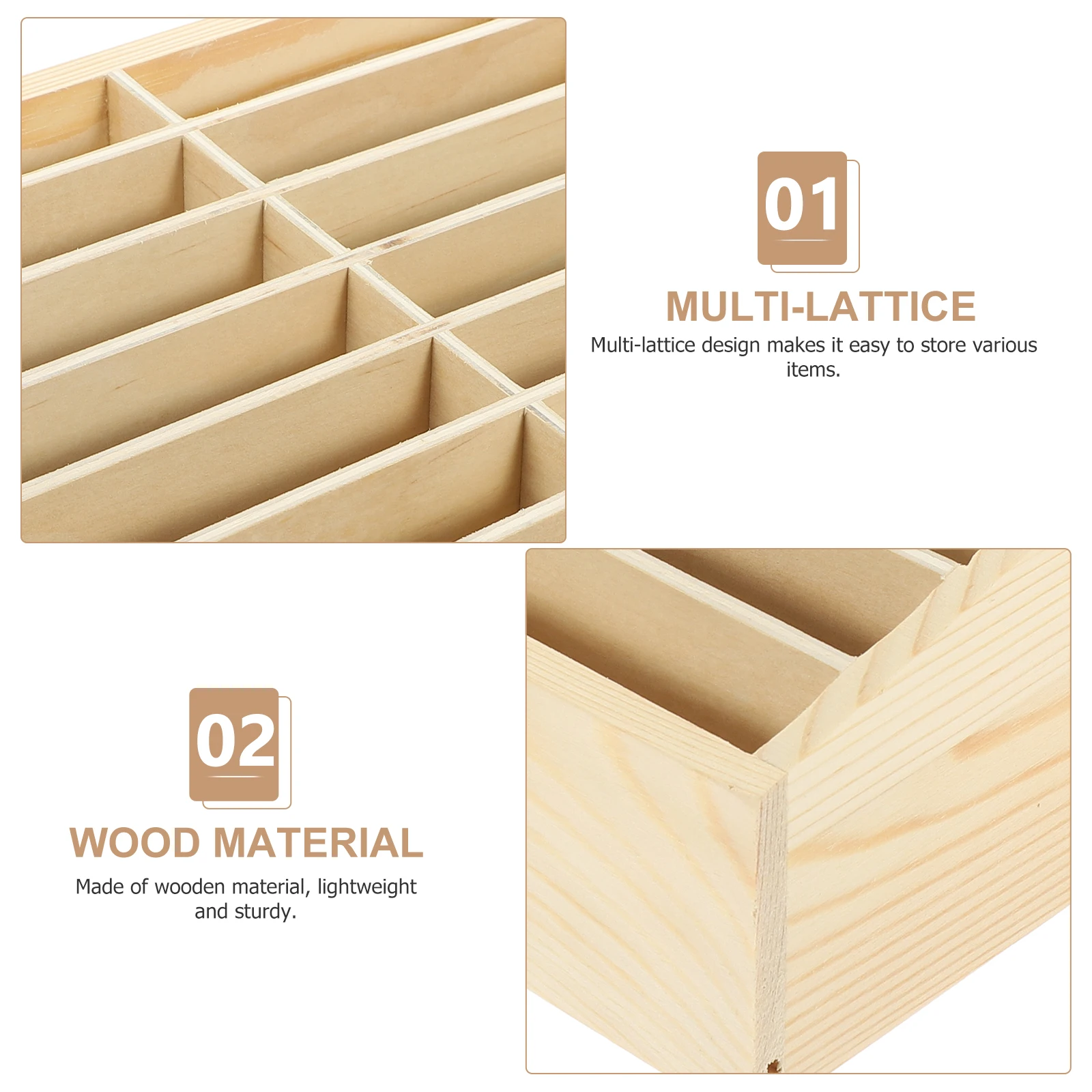 Holz Handy Lagerung Box Multi-Grid Desktop-Organizer Für Büro Klassenzimmer Reparatur Shopphone Display Rack Handy Halter