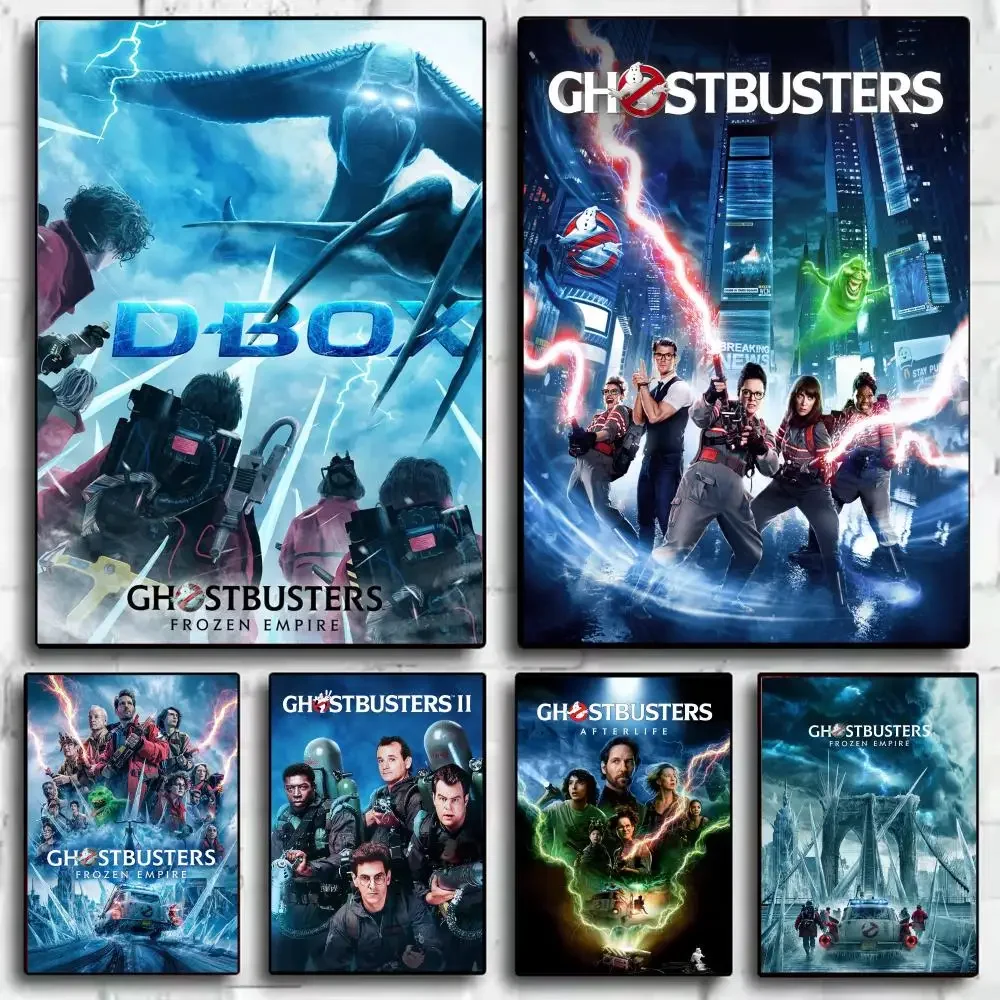 Horror Movie G-Ghostbusters Poster Aesthetic Wall Art Print Modern Bedroom Living Room Decor Trendy Gift
