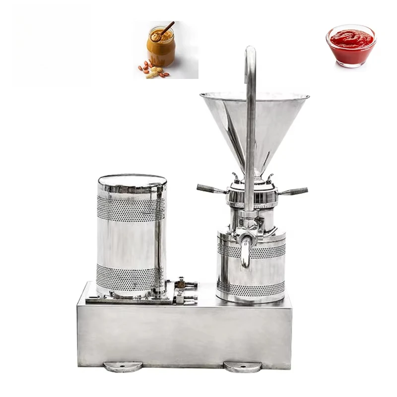 DZJX High Performance Colloid Mill with Integrated Feeder for Efficient Processing of Peanuts Sesame