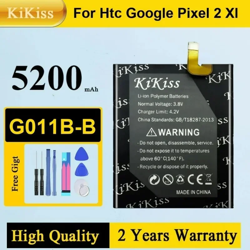 

G011B-B Mobile Phone Battery For HTC Google Pixel 2 XL