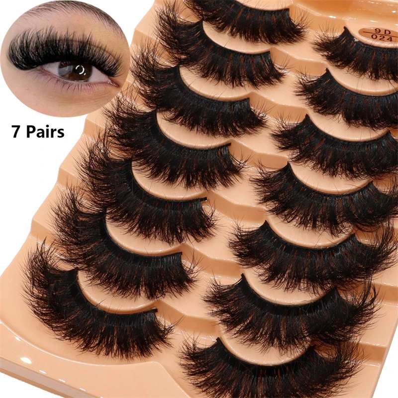 Europäische schwarze dick-dicke Imitation Wasservögel-Daunenhaar-Wimpern Längliche 3D-Lockenwimpern für verbesserte Augenschönheit