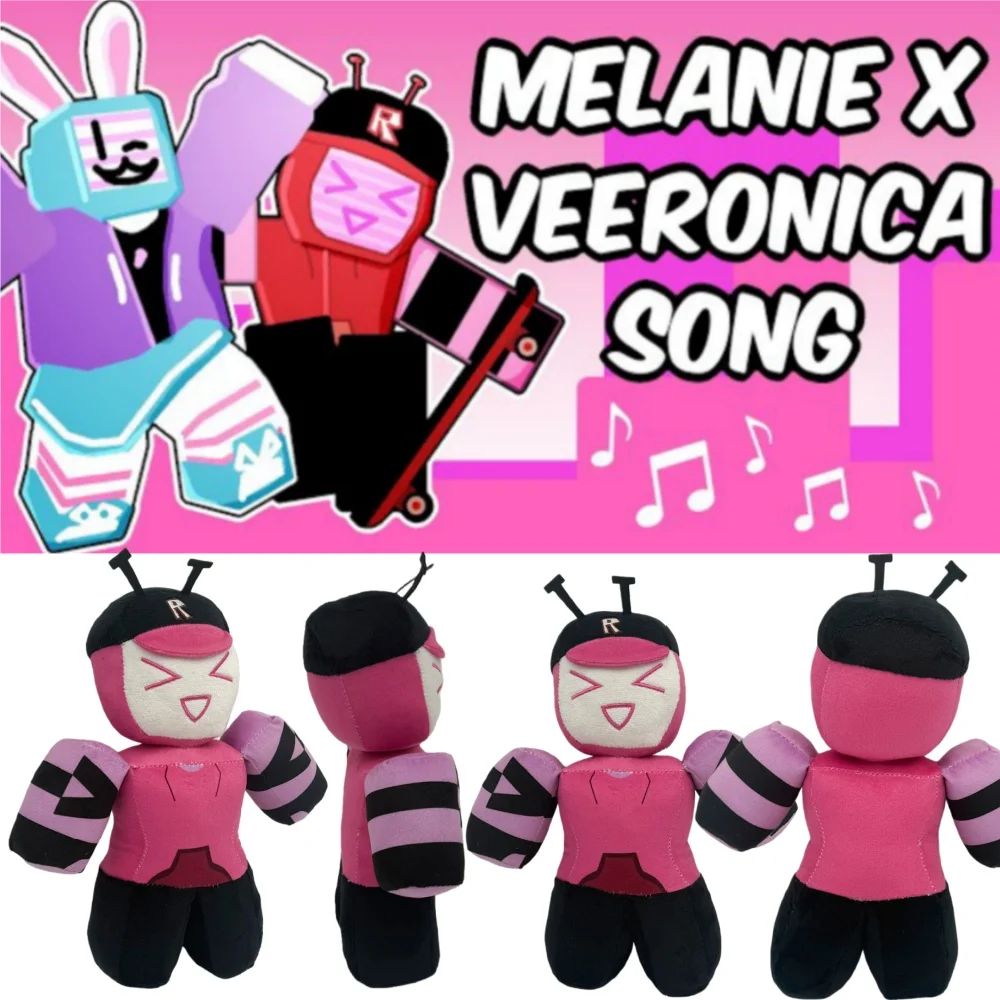 

New Game Forsaken Veeronica Wiki Plush Toy Pink Computer Character Anime TV Peluche Doll Soft Stuffed Peripheral Gift Girl Gift
