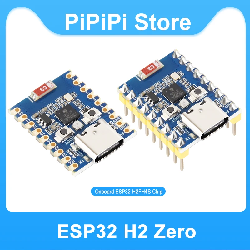 Picture 3: ESP32 H2 Zero MINI Development Board ESP32 H2FH4S chip 4MB Flash 96MHz processor USB Type-C port For BLE/Zigbee/Thread