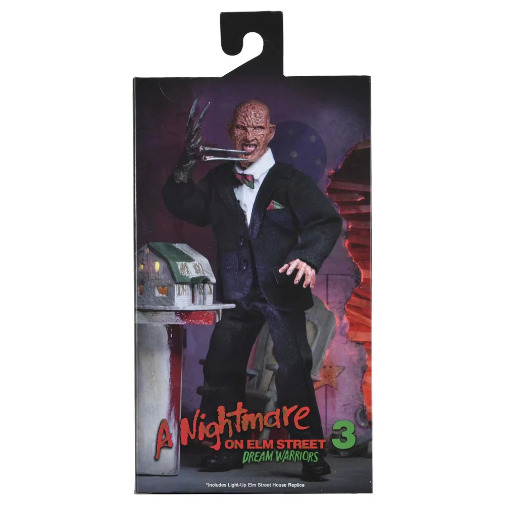 NECA Tuxedo Freddy 8' Action Figure Model A Nightmare on Elm Street 3 Freddy Doll Horror Toys Garage Kit view 6