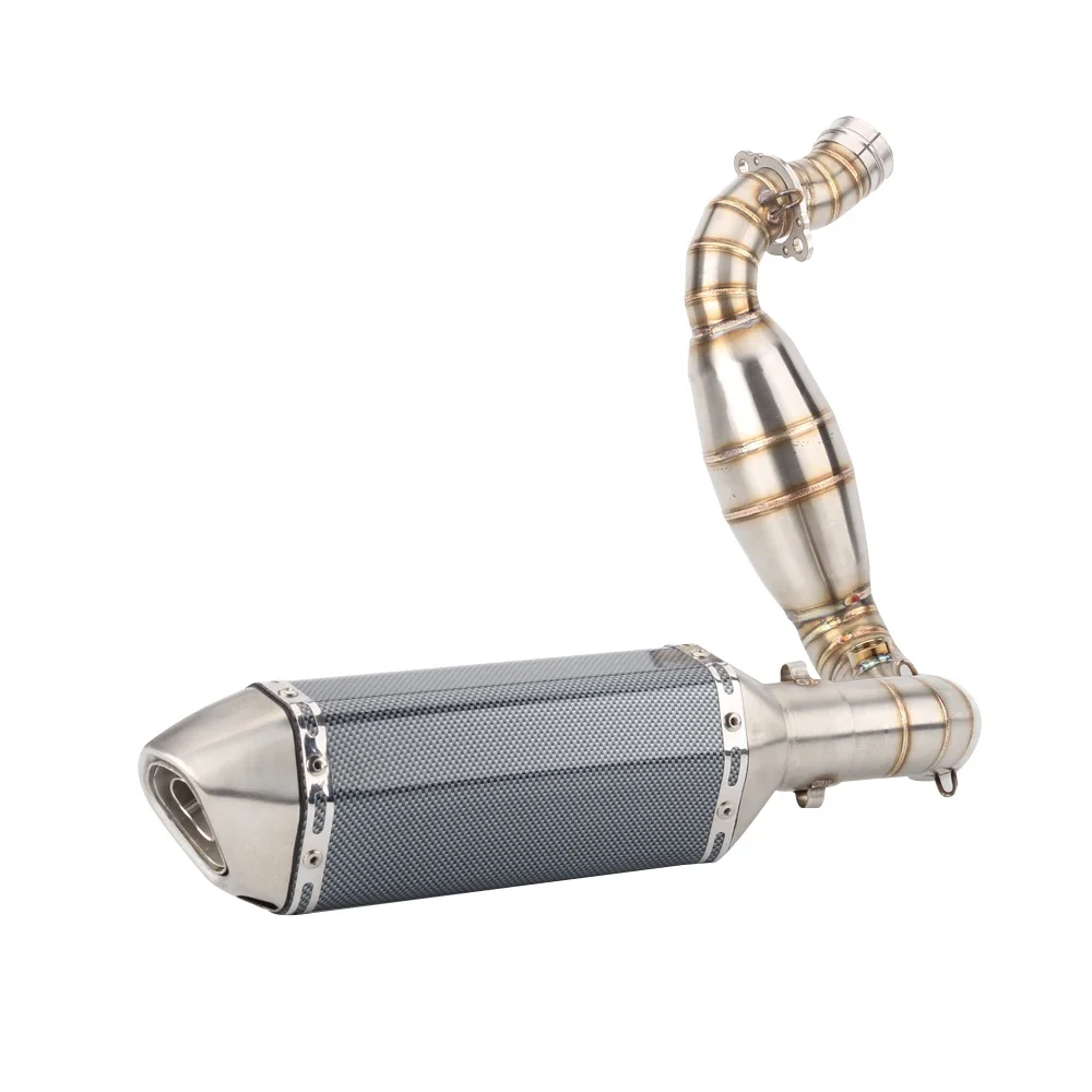 

For BMW G310R / GS 2017 to 2024 Escape Slip-on Motorcycle Exhaust Muffler Front And Mid Link Pipe