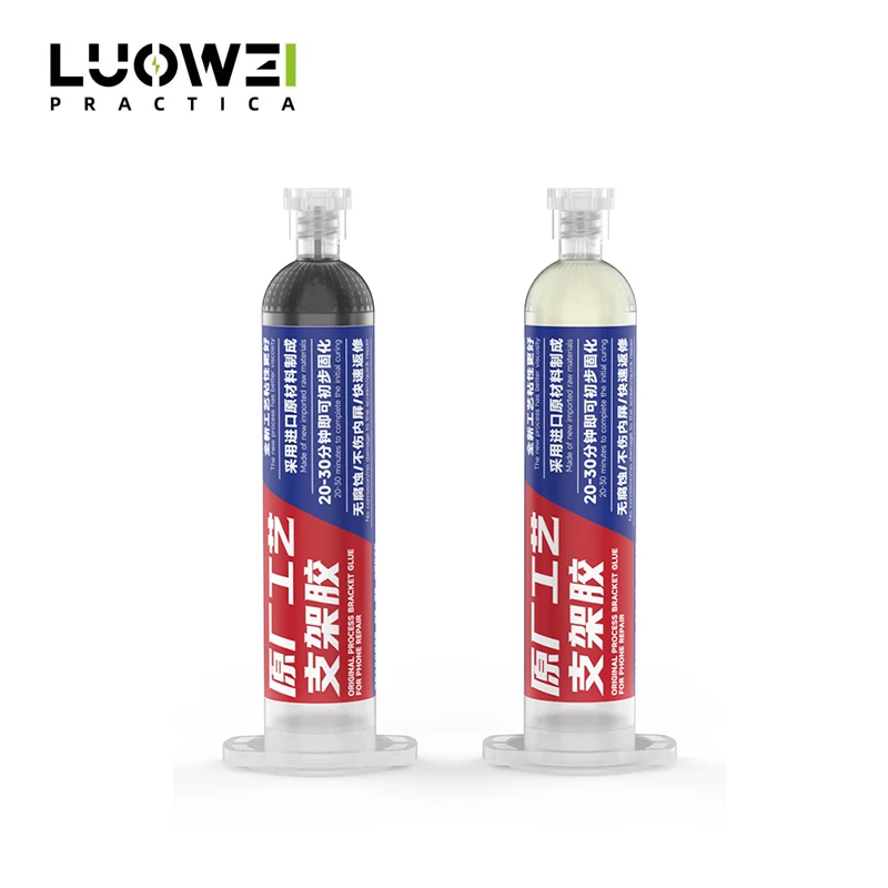 

LUOWEI Original Factory QualityApple X XS MAX Adhesive, Strong Bonding for Frame, Non-Debonding, Genuine Bracket Adhesive