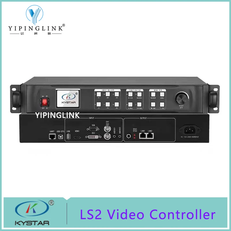 

Kystar LS2 Video Controller Loading 1.3 Million Pixels Indoor Outdoor LED Screen For Advertising Rental LED Display Screen