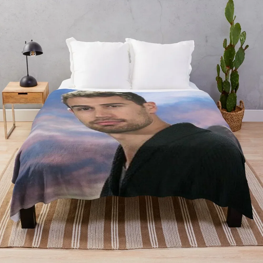 

theo james Throw Blanket decorative Cute Plaid Sofa Throw Plaid on the sofa Blankets