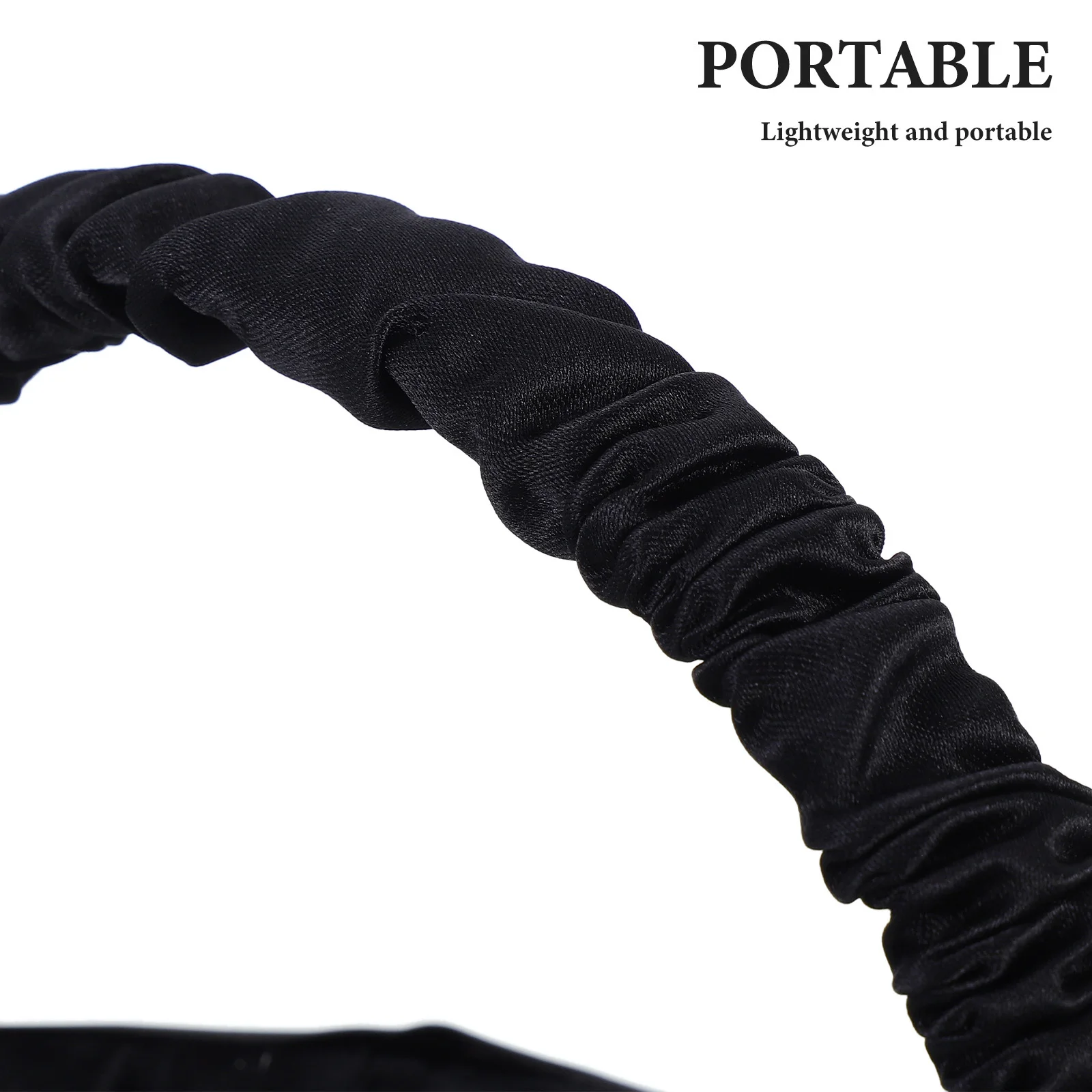 꽃 모양 블랙 라인스톤 장식 경량 손잡이 웨딩 파티 신부 바구니 연회 장식 용품