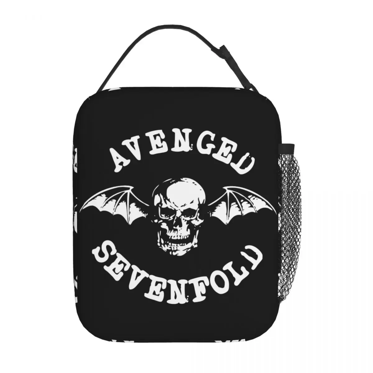 Avenged Sevenfold Insulated Lunch Bags High Capacity Band Meal Container Thermal Bag Lunch Box Tote Beach Outdoor Food Bag