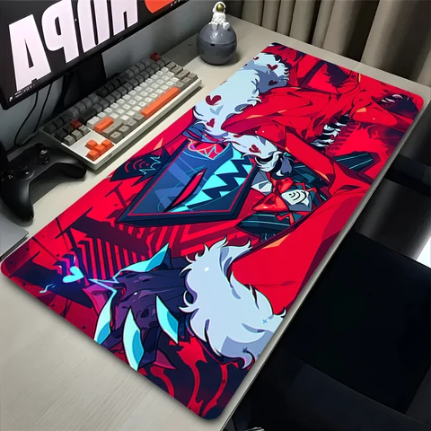 Коврик для мыши Hazbin Hotel XXL - большой игровой коврик с ярким дизайном — изображение продукта