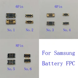 10pcs FPC Connector Battery On Board For Samsung S25 S24 S23 S22 Ultra Plus FE S21 S20 S10 S9 S8 S7 S6 S23FE S24FE Clip Holder