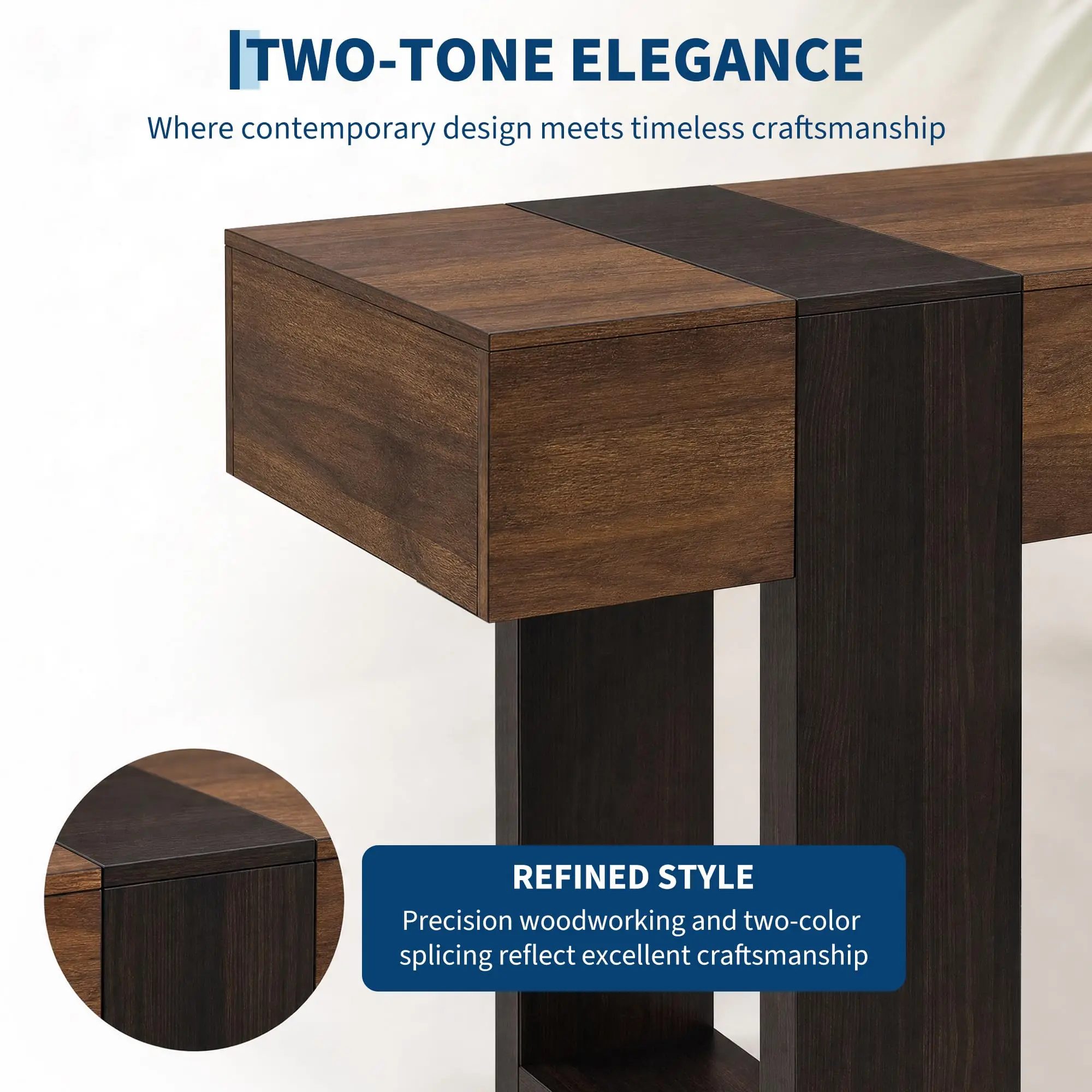 Console Table Entryway Sofa Table For Hallway Living Room view 4