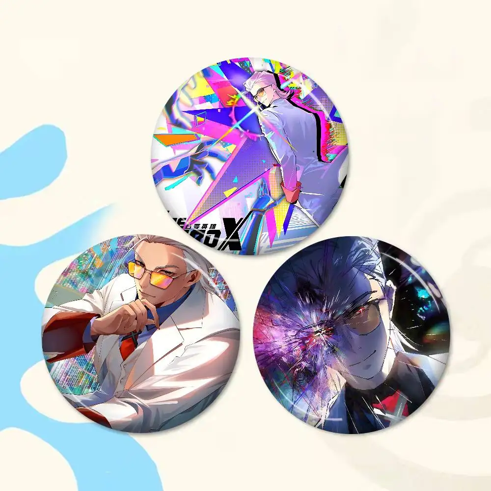 To Be Hero X Anime Soft Button Pin Bright Printed Icon Gift For Friends Badge Collar Brooch Lapel Pin Metal