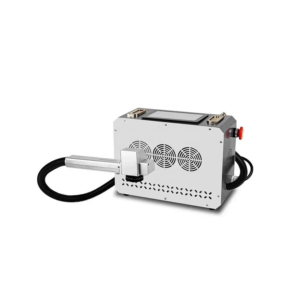 High Precision Pulse Fiber  Cleaning Machine 200W 300W For Paint and Rust Removal