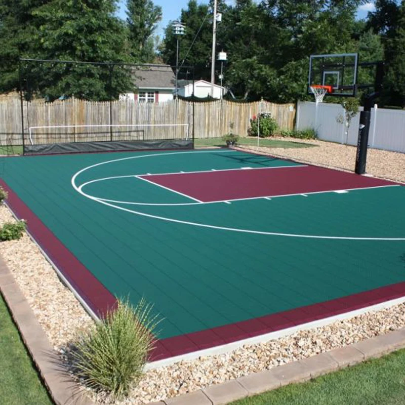 

30*30 Feet 900 Pcs Kids Basketball Court Outdoor Basketball Court Cover Basketball Court Tile Wood