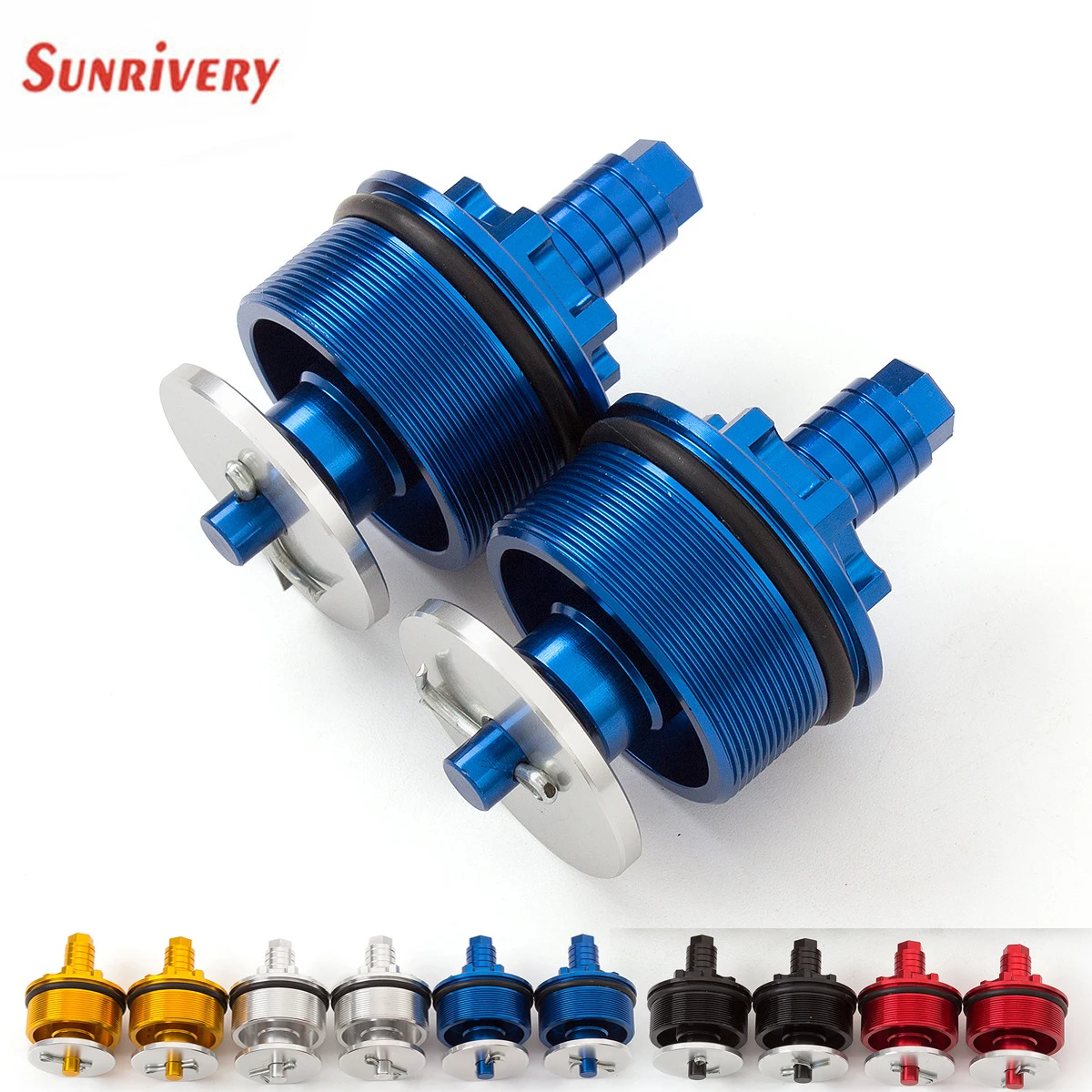 Motorcycle Preload Adjusters Fork Bolts 41mm Conventional Forks For Honda CB400 CB750 CB 400/750 1992 1993 1994 1995 1996 1997