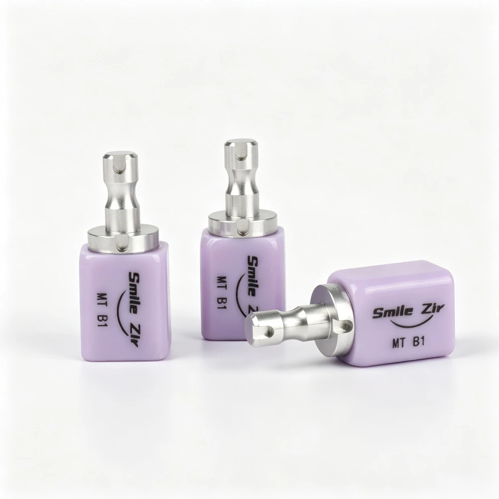 Lithium Disilicate C14 B40 Glass Ceramic Blocks 5Pcs HT LT CAD CAM Milling Blanks For CEREC Veneers Crowns Inlays Onlays Emax