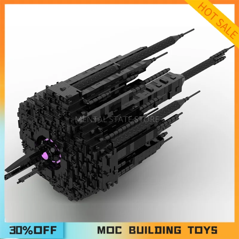 2064PCS Customized MOC The Replicator Cruiser Building Blocks Technology Bricks DIY Creative Assembly Education Toys Gifts