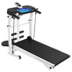 Treadmill, Small Folding Electric Walker, Weight Loss Slimming Gym Powerless Treadmill, Mini Home Fitness Equipment