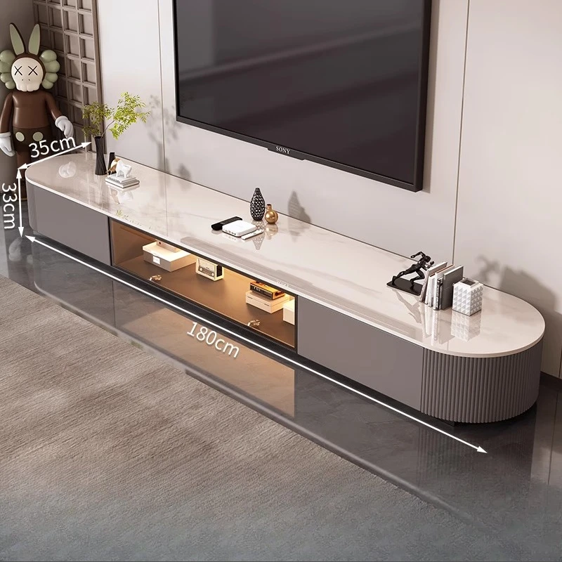 Film Supporti TV minimalisti Design di lusso Film nordici Supporti TV Console di intrattenimento Cassettiere Legno Suporte Para Mobili TV