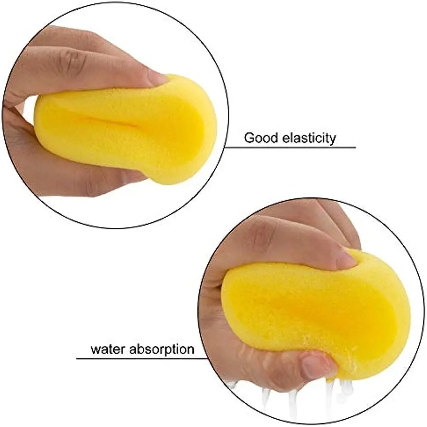 12 Stück Malschwämme, runder synthetischer Aquarellschwamm, Künstlerschwamm für Gesichtsbemalung, Malerei, Kunsthandwerk, Töpferei, Ton