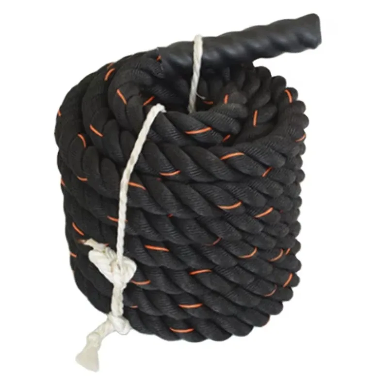 

14-38mm or 50 mm Battle Rope, for Slimming and Toning in Gym