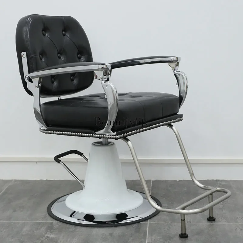 

yj32 Hair salon special chair Japanese rotating lift into barber shop chair