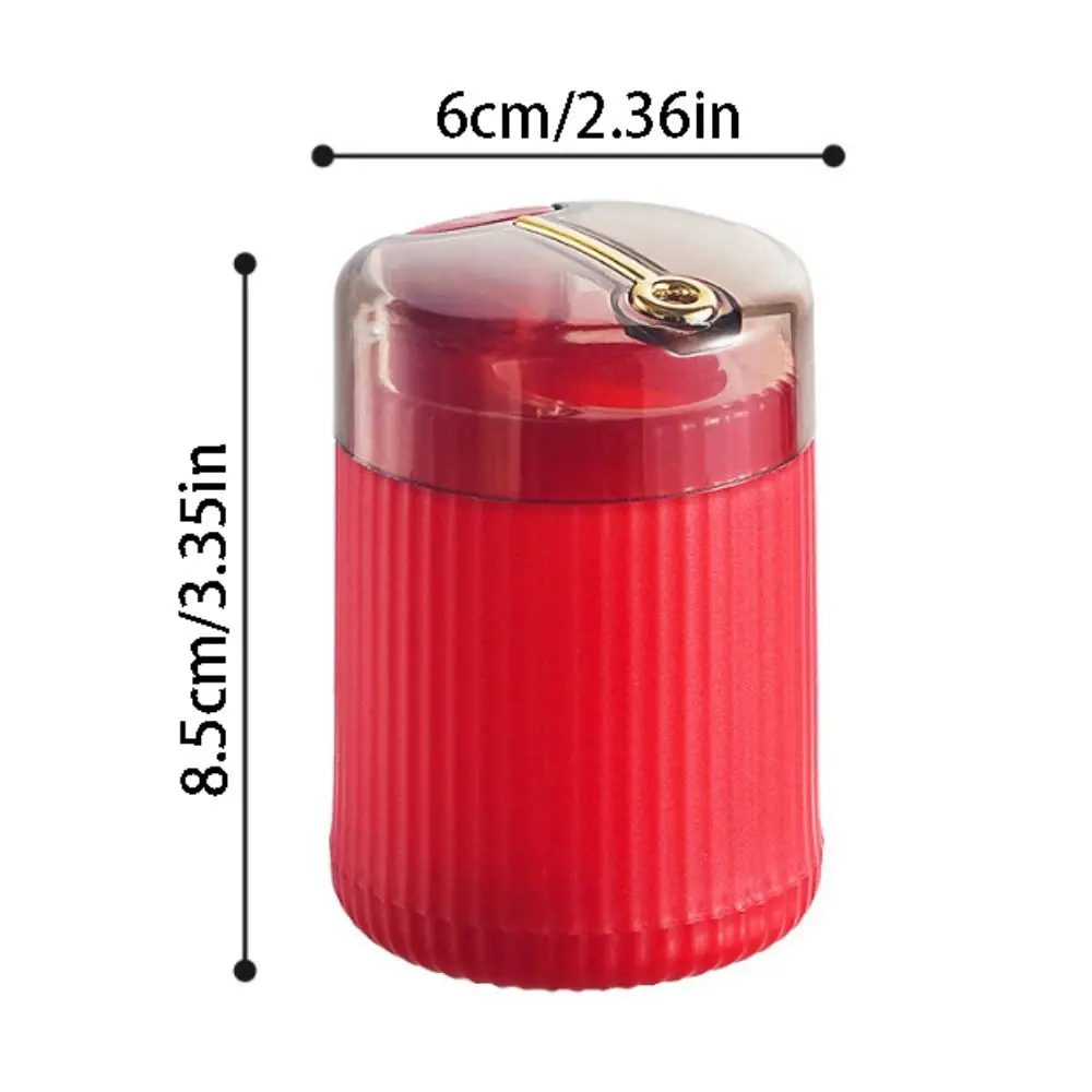 Automatic Toothpick Storage Box Push Type Hygienic Tooth Pick Containers Large Capacity Creative Toothpick Dispenser Hotel