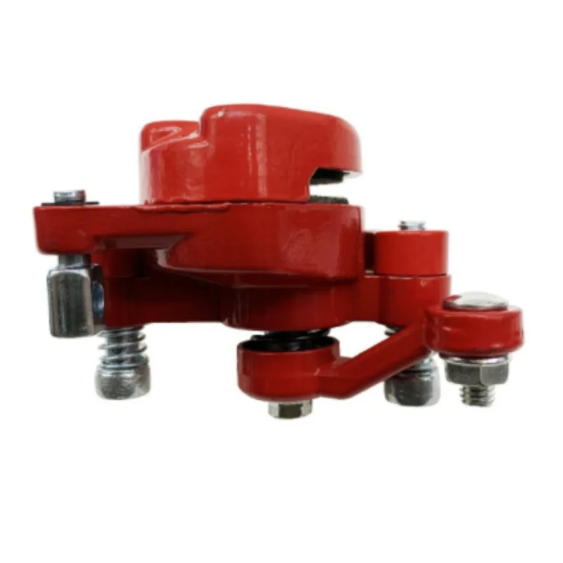 Motorcycle Brake Disc Accessories Small Four-wheel Mechanical Brake Caliper Two-stroke for 49CC Mini Off-Road Vehicle Scooter