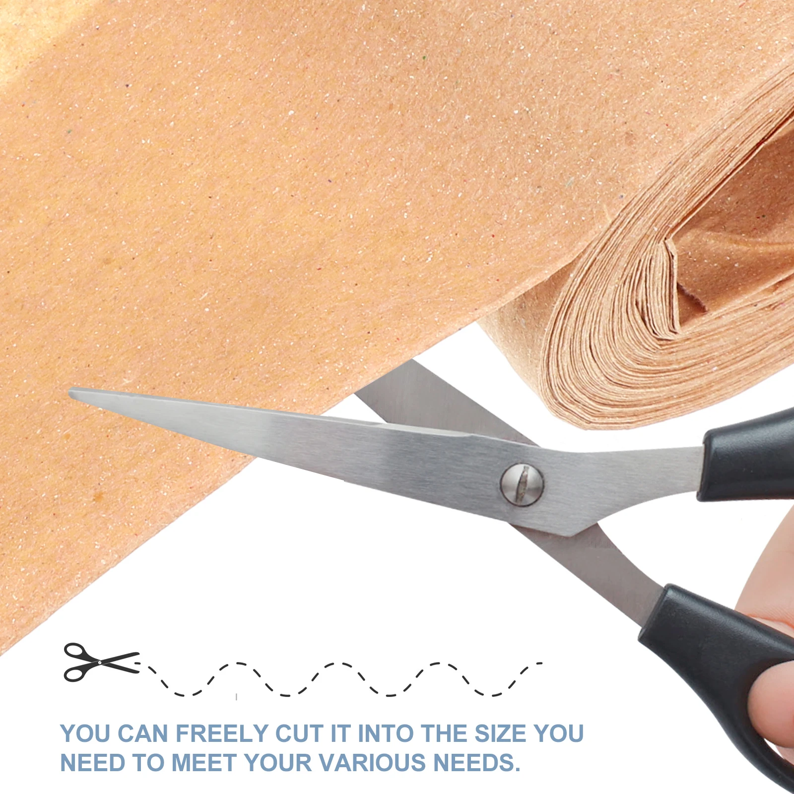 

1 Roll Pre-Taped Masking Paper Kraft Material For Automotive Paint Protection Waterproof Adhesive Film Roll Painting Cover Paper