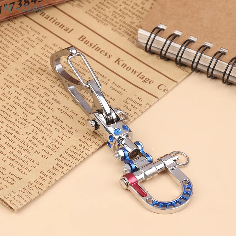 

Mechanical Style Steel Keychain Cyberpunk Creative Kingring Pendant Birthday Gift For Men Women