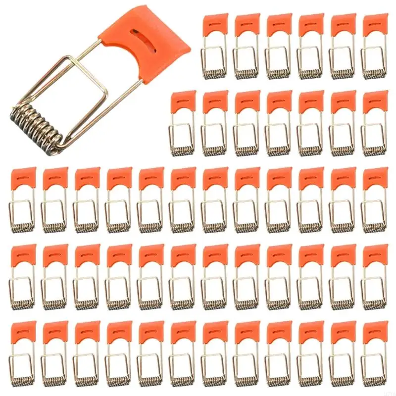 Plastic Recessed Lighting Springs Clips For LED Panel Light 16x45mm Downlight Panel Lamp Spring Clip D7YA