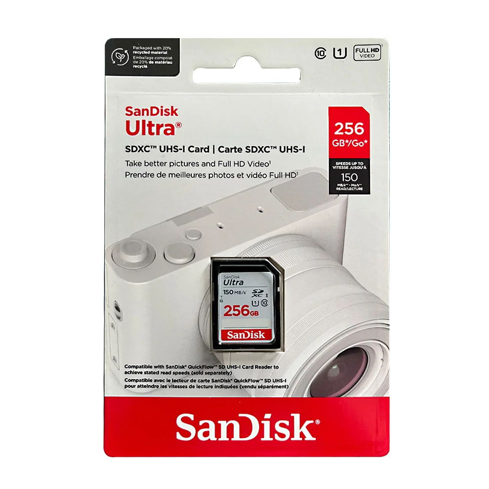 SanDisk Ultra/Extreme/Extreme Pro SD-Karte 32GB SDHC UHS-I 64GB/128GB 256GB SDXC UHS-I Vollformat-SD-Karte für Kamera Full HD Video – Detail 5