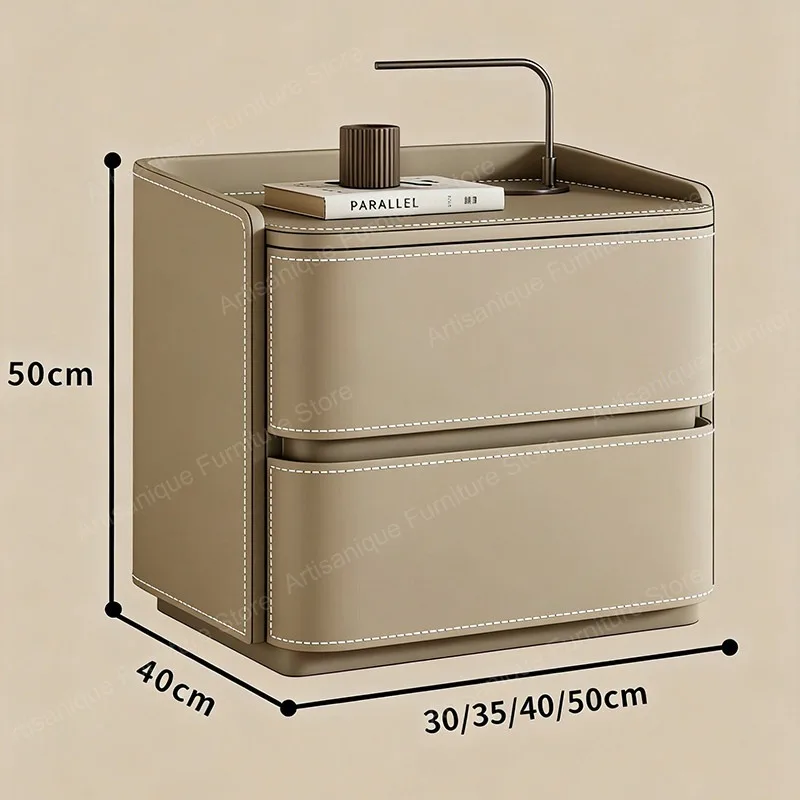 Storage Simple Nightstand Contemporary Light Luxury Bedside Table Trendy Nordic Mesa Cabeceira Home Bedroom Furniture