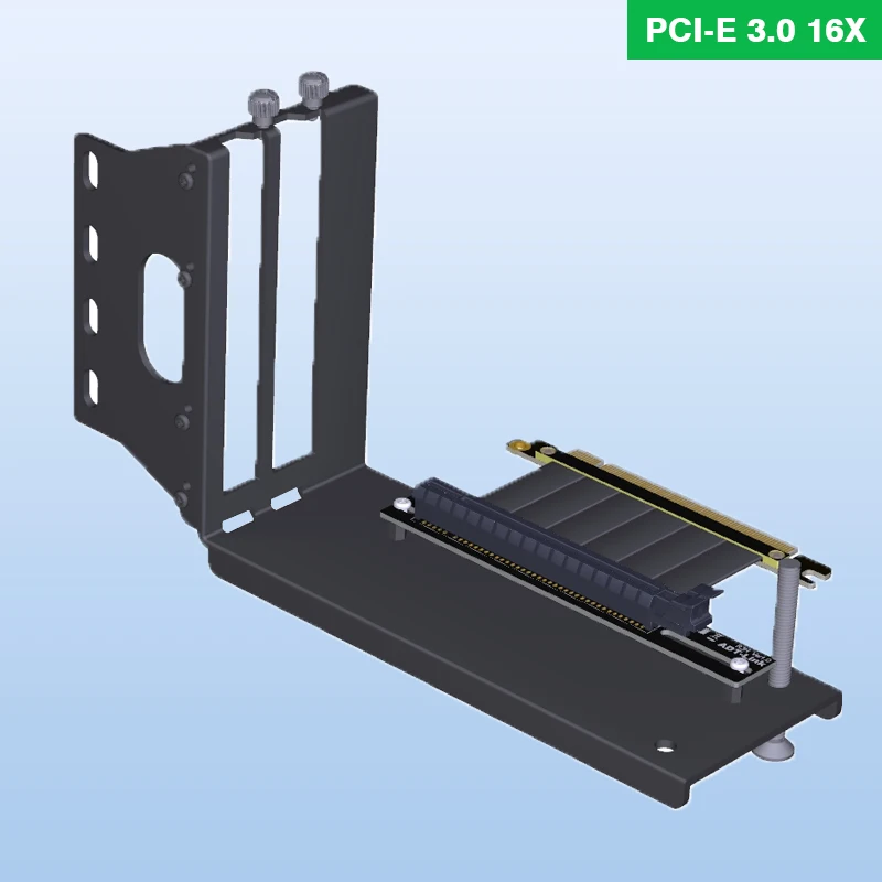 

Вертикальная подставка для видеокарты PCIE, стойка с кронштейном и удлинительным кабелем PCI-E для самостоятельной сборки, ATX, Chass, GTX1080Ti