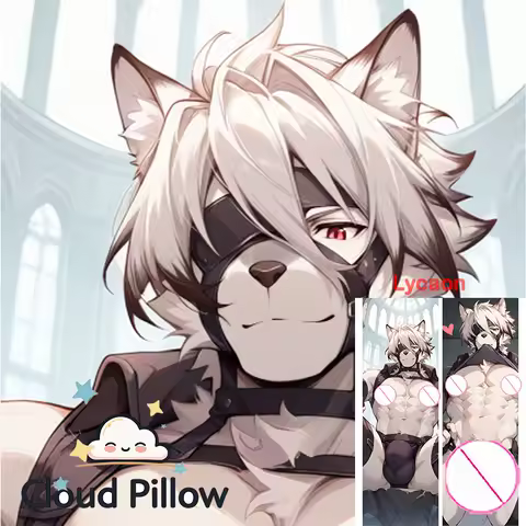 Dakimakura anime Lycaon Furry Double-sided Print Life-size body pillows onahole pillowcase anime body pillowcase