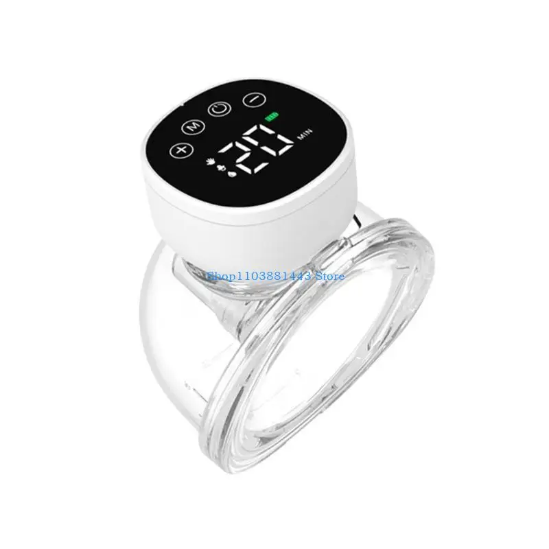 مضخة الثدي الكهربائية المحمولة Q6RE، مضخة الثدي الصامتة القابلة للارتداء، مستخرج الحليب المريح #1