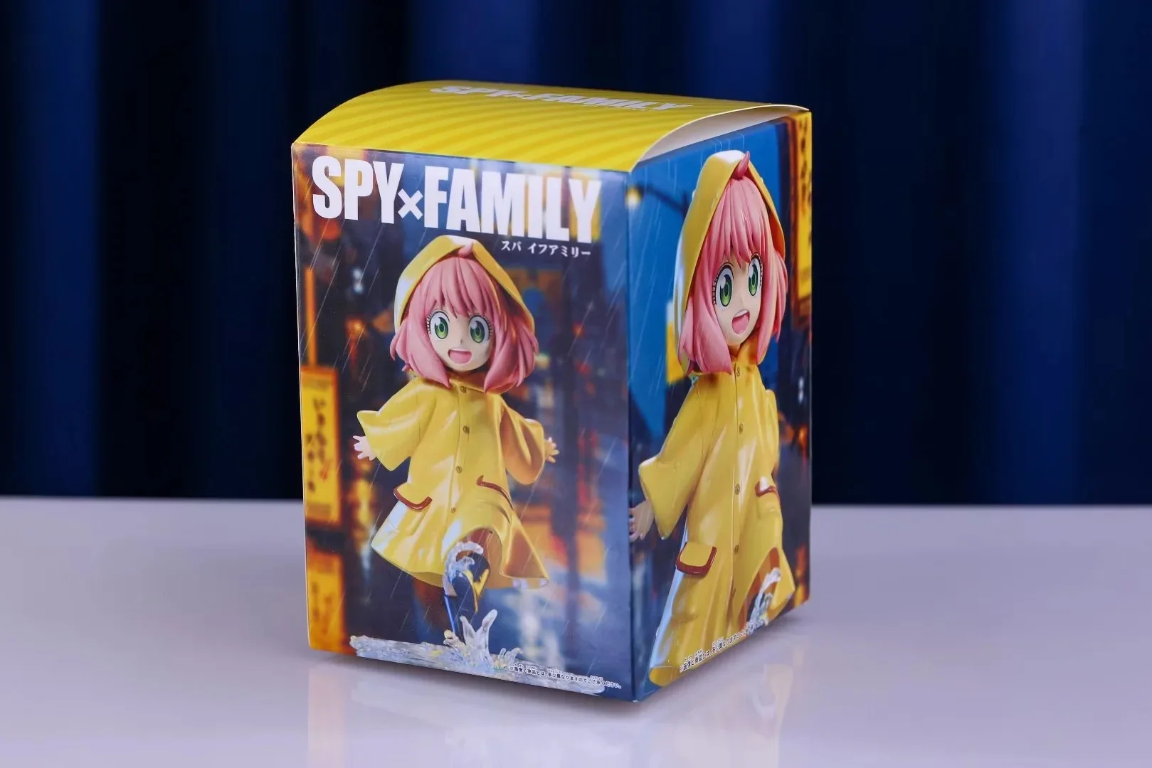 معطف واق من المطر أنيا فوجي أنيمي جاسوس بلاي هاوس سلسلة، لطيف نموذج لجسم فتاة هدية