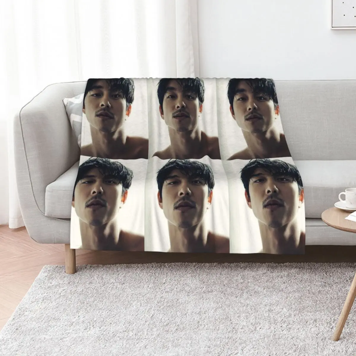 

Gong Yoo hot Throw Blanket Sofa Quilt Bed Fashionable warm winter Travel Blankets