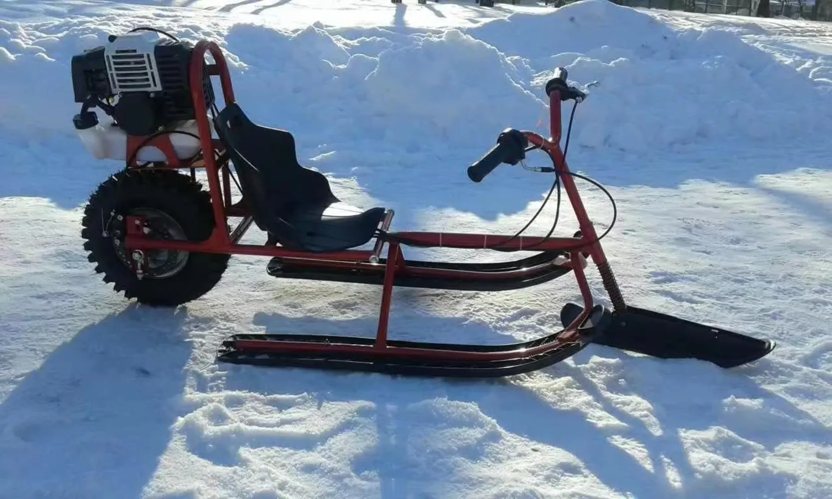 Tracked Outdoor Snowmobile Double Snowmobile Mini Snowmobile for Sale