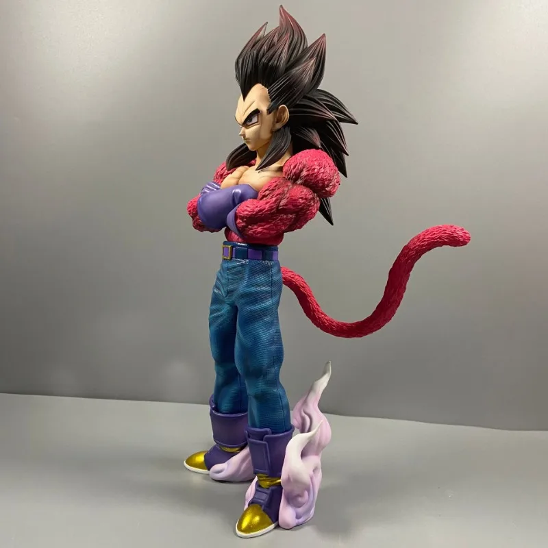 29cm Dragon Ball Super Vegeta Figures SSJ4 Goku Action Figures Super Saiyan Anime PVC Model Collection Toys view 4