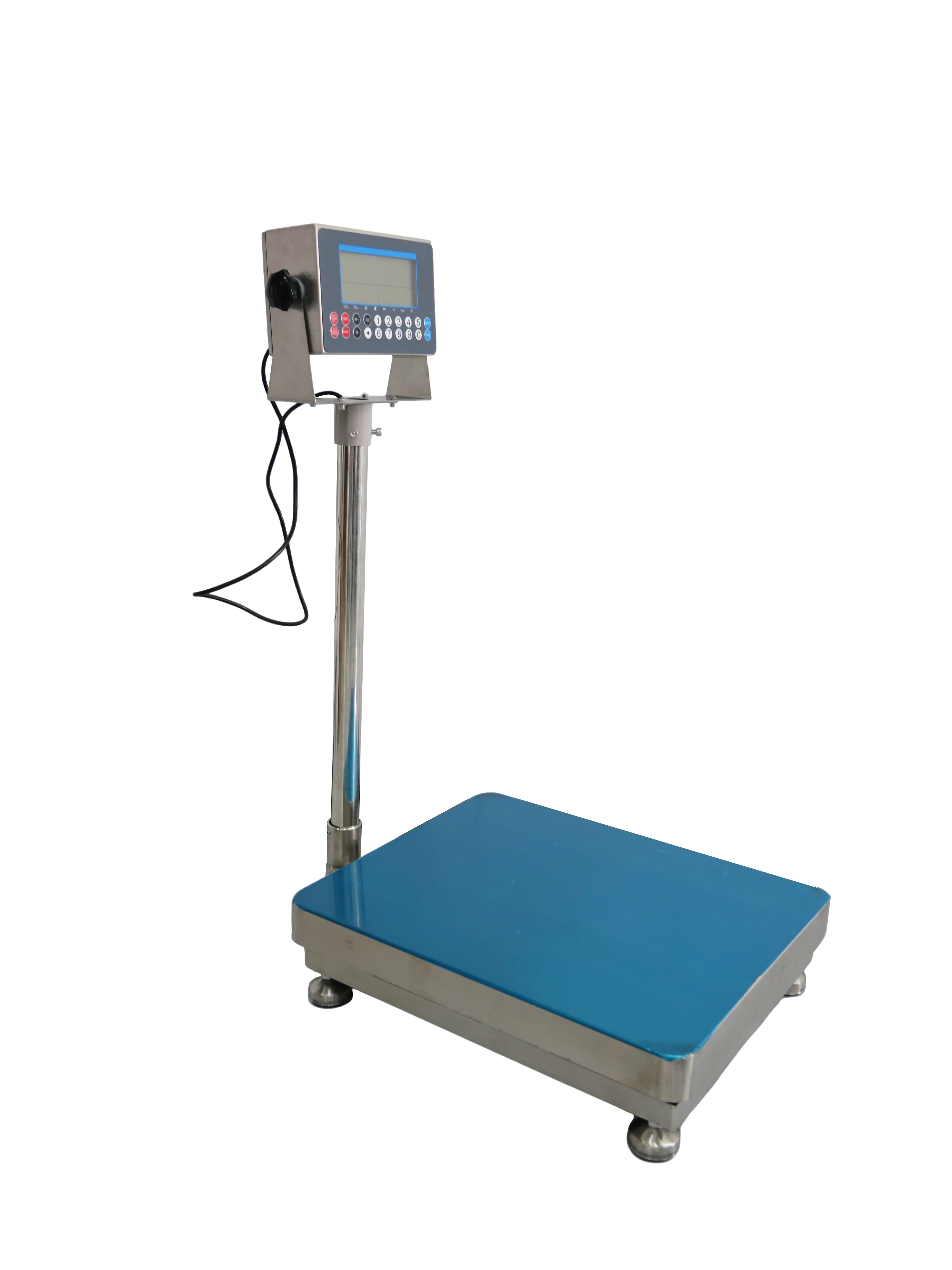 110v 220v base size 400mm 500mm Commercial 800kg 1000kg 1200kg 1500kg electronic counting bench scale floor scale