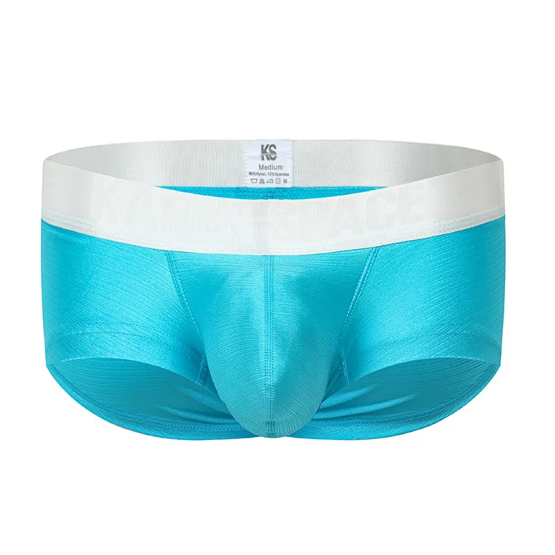 Men's Low Rise Boxer Briefs 3D U-Pouch Underwear, Breathable High Elastic with Karen Space Waistband Youth Bulge Boxy Underpants