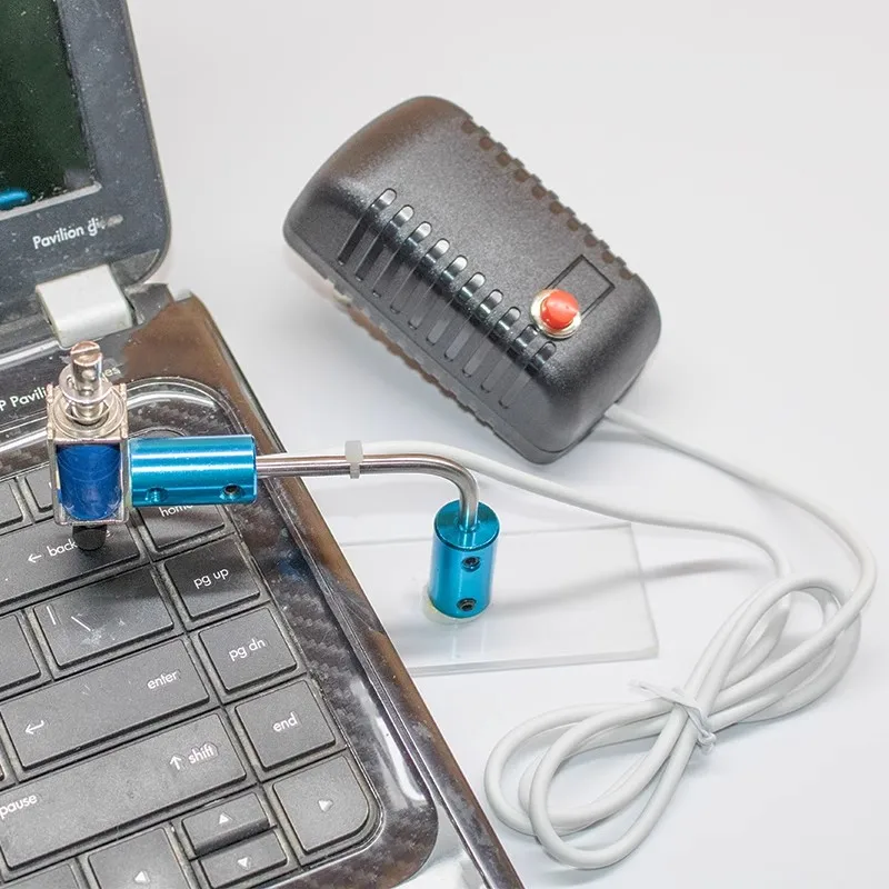 Customizable Physical Random Clicker Computer Keyboard Auto Click Game Auxiliary Anti-drop Accessory
